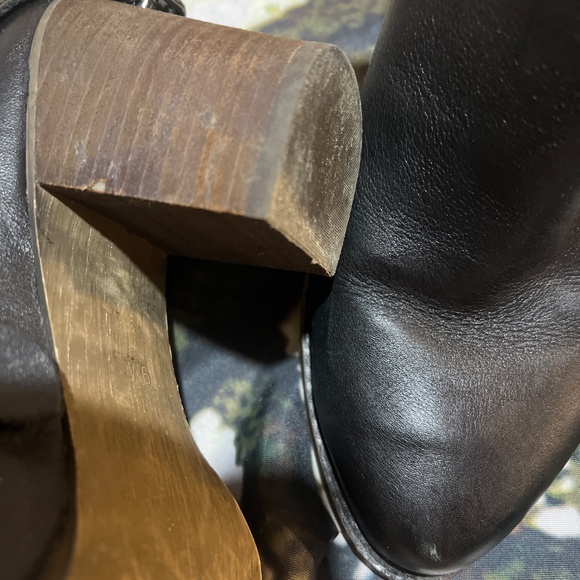 The Wishbone Collection Moto Leather Boots - Picture 14 of 14